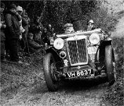 587 - MG CLIMBING SIMMS HILL - BEWS MIKE - united kingdom <div